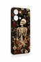 Vivo Y05 4g Compatible Flower Skeleton Pattern Silicone Case - 3
