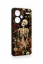 Redmi Note 13 Pro Plus Compatible Flower Skeleton Pattern Silicone Case - 2