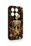 Mi 17 5g Compatible Flower Skeleton Pattern Silicone Case - 4