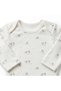 2-Piece Long Sleeve Bodysuit, 100% Organic Cotton Baby Bodysuit Set, Unisex, Lamb Embroidered & Lamb Patterned Bodysuit - 7