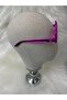 Party Glasses Plastic Non-Glass Blinds Round Shaped Pink 14X6 cm - 2