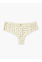 Boyshorts Briefs Mid Rise Floral Print