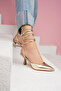 Ankle Strap Women's Heeled Slippers Shoes - 2