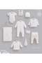 İncibaby Caramell 100% Cotton Love Bunny Premium Quality 10 Piece Baby Girl Hospital Discharge Set