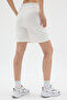 Women's High Waist Combed Cotton Bermuda Shorts - 6