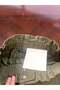 Olive Green Paperbag Waist Cotton Twill Skirt - 8