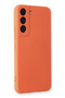 Aconcept Galaxy S23 Case Nano Inside Velvet Silicone (40135) - Orange - 2
