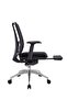 Modern Ergonomic Office Chair Without Headrest – Adjustable Armrest and Footrest – Executive Mesh Chair for Office and Home - 2