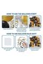 60 Pieces Black and Gold Birthday Balloon Garland Arch Kit, with Happy Birthday Backdrop, Bow Foil Balloon, Confetti Balloons for Birthday, Graduation, Prom, Retirement, Wedding, New Year - 5