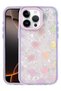 Aconcept iPhone 15 Pro Lumi Patterned Cover (103245) - Purple