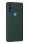 Aconcept General Mobile Gm 21 Pro Case Nano Inside Velvet Silicone - (144447) Dark Green - 2