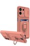 Aconcept Redmi Note 13 4g Case Zuma Silicone with Business Card Holder and Ring (142055) - Pink
