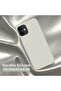 iPhone 15 Liquid Silicone Case - Slim Fit Soft Touch Protective Cover with Microfiber Lining & Camera Protection - 3