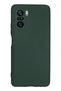 Aconcept Poco F3 Case Nano Velvet Silicone - (150047) Dark Green