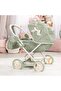 Design Cosy Doll Pram Play Set, Green - 6