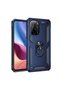 Aconcept Poco F3 Case Sofia Ring Silicone Cover (203746) - Navy Blue