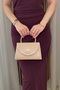Women's Powder Minimal Bag - Hand and Shoulder Bag with Chain Strap