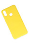 Aconcept Galaxy A10S Case Nano Inside Velvet Silicone (234139) - Yellow - 2