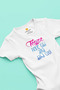 Auntie Printed Baby Bodysuit with Mommy-Like Print but Cooler, 100% Cotton Baby Bodysuit