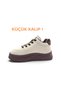 Soft and Lightweight Design, Stone Detailed Beige Women's Ankle Comfort Shoes - 2