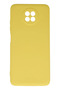 Aconcept Redmi Note 9 5g Case Nano Velvet Silicone (12107) - Yellow