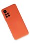Aconcept Redmi Note 11t Case Nano Velvet Silicone (20306) - Orange - 3