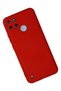 Aconcept Realme C25Y Case Nano Velvet Silicone (31313) - Red - 2