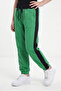 Girl's Striped Detailed Waist-Tie Elastic Cuffed Sweatpants - 2