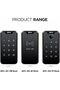 Electronic Digital | Password | RFID Card Furniture Lock (Black) (PIN) - 6