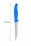 25 cm Stainless Steel Vegetable and Fruit Knife – Sharp Kitchen Knife with Ergonomic Handle