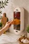 Spice Rack Set Countertop Set Wall Mounted Spice Rack Set with Stand 5 Drawers Self-Adhesive - 7