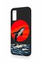 Infinix Gt 30 Pro Compatible Red Sun Whale Pattern Silicone Case - 4