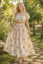 Mother-Daughter Floral Patterned Cotton Dress (Mother-Daughter Must Be Added Separately to the Cart and Is a Separate Price) - 3