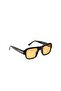 Club Stromboli Yellow Lens Sunglasses Black - 4