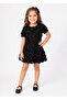 Girl's Rose Detailed Skirt Suit