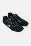 Women Go Walk Massage Fit Lace Up Walking Shoes, Black - 3