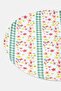 Floral Pattern Melamine Plate, Multicolor - 2
