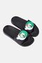 Kids Boy Boston Celtics Spray Slip On Slides, Black - 4