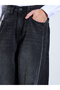 Men Black Panelled Baggy Fit Jeans - 4
