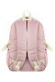 Licensed Twill Model Set of 3 Primary School Middle School Daily School Backpack Lunch Pencil Case 26102 Pink - 5