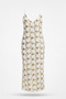 V-Neck Rope Strap Sequined Dress