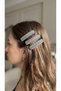 Set of 3 Women's Tweed Fabric Snap Buckles