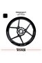 Honda Pcx Wheel Rim Strip – Half Rim Cover & Pcx Lettering Sticker Set