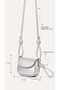 Adjustable Strap Knot Strap with Wrist Hanging Accessory Daily Use Mini Women's Hand and Shoulder Bag - 2