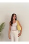 Women's Shoulder Bag with Wide Strap and Staple Detail, Baguette Bag, Daily Stylish Office Handbag - 4