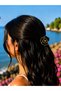 4-Piece Rose Hair Clip with Gold Detail, Strong Hold, Women's Hair Accessory - 5