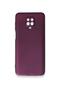 Compatible Case for Xiaomi Redmi Note 9 Pro Yumausk Colorful Flexible Premium Rubber Silicone - Plum