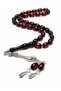 Sürmeli Amber Barley Prayer Beads Detailed Stylish Cut Prayer Beads |   Premium Gift Prayer Beads with Metal Tassels