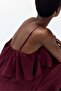 Frill-trimmed A-line dress - 6