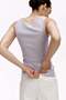 MAMA Ribbed vest top - 4